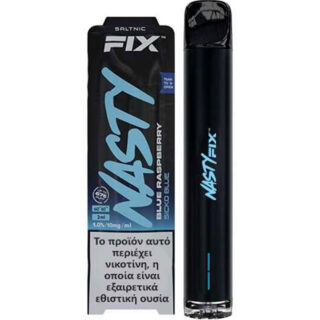 Nasty Air Fix 700 puffs 2ml Disposable Sisko Blue 20m Βατόμουρο