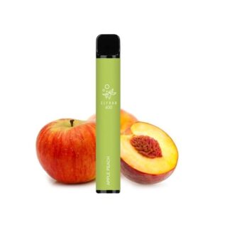 Elf Bar 600 Puffs Apple Peach Disposable Pod Kit 2ml 20mg