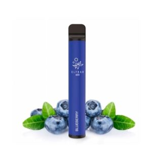 Elf Bar 600 Puffs Blueberry Disposable Pod Kit 2ml με Ενσωματωμένη Μπαταρία 20mg – Βατόμουρο