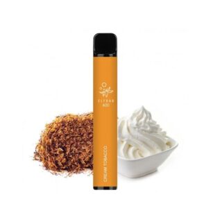 Elf Bar 600 Puffs Cream Tobacco Disposable Pod Kit 2ml με Ενσωματωμένη Μπαταρία 20mg