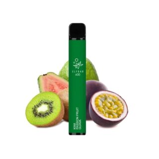 Elf Bar 600 Puffs Passion Fruit Kiwi Guava Disposable Pod Kit 2ml 20mg