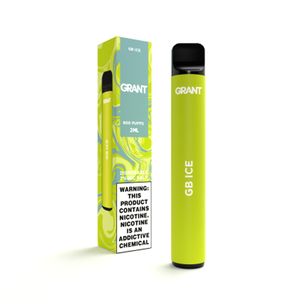grant disposable gummy bear ice 800puffs 2ml 20mg