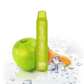 IVG Bar Plus 800 puffs Apple Melon 2ml 20mg Μήλο Πεπόνι