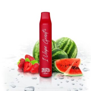 IVG Bar Plus 800 puffs Strawberry Watermelon 2ml 20mg Φράουλα Καρπούζι