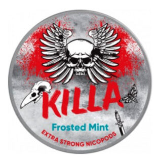 killa frosted mint extra strong snus bar