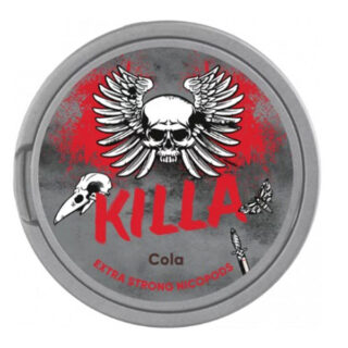 killa cola slim extra strong nicotine pouches 16Mg
