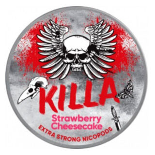 killa straweberry slim extra strong snus bar