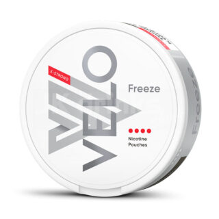 velo freeze x strong slim nicotine pouches snus bar