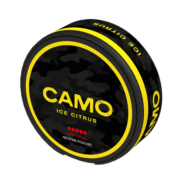 CAMO CITRUS ICE NIKOTINE POUCHES 25mg/g