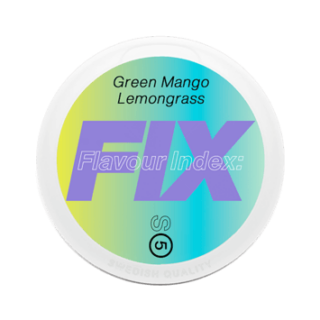 Fix Nicotine Pouches Green Mango Lemongrass S5 11.5mg/p