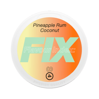 Fix Nicotine Pouches Pineapple Rum Coconut S4 9.8mg/p