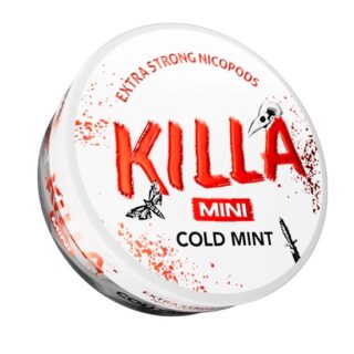 KILLA COLD MINT MINI EXTRA STRONG NICOTINE POUCHES 16mg