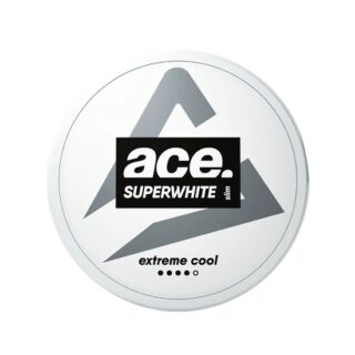 ACE EXTREME COOL SLIM EXTRA STRONG ALL WHITE SNUS 18MG/G