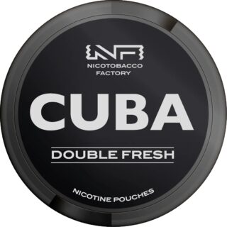 CUBA BLACK DOUBLE FRESH 43mg/p