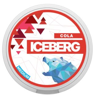 ICEBERG Cola Slim Medium Nicotine Pouches 20mg/g