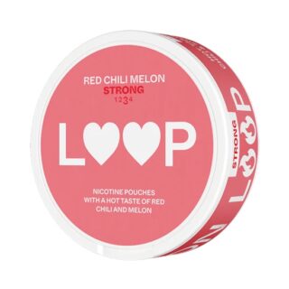 LOOP RED CHILI MELON SLIM STRONG NICOTINE POUCHES  15mg/g