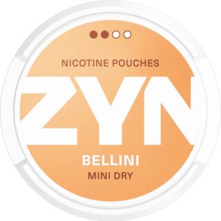 ZYN DRY BELLINI MINI NICOTINE POUCHES 6.5mg/g