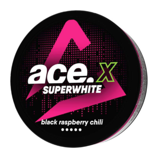 ace x black raspberry chili nicotine pouches, Πουγκιά νικοτίνης ace raspberry chili-snus bar
