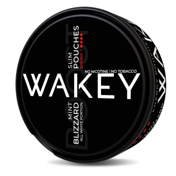 WAKEY mint energy pouches, caffeine, πουγκιά ενέργειας