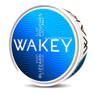 WAKEY Blizzard mint 50mg, energy pouches, πουγκιά καφεϊνης