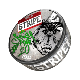 stripe stripe sugar pine nicotine pouches 40mg_snus_bar_gr