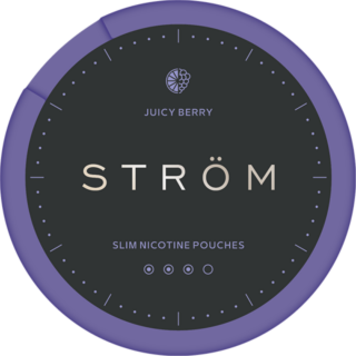 strom juicy berry all white strong slim nicotine pouches_snus_bar _gr