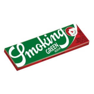 Χαρτάκια Smoking Πράσινο Κανονικό - Regular Green 50τμχ